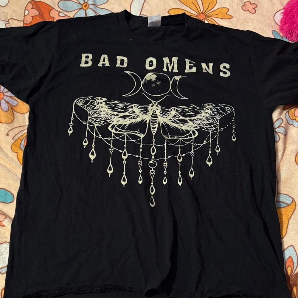 Bad Omens Black Graphic Tee - Short Sleeve